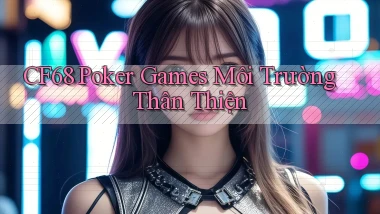 cf68  poker games môi trường thân thiện