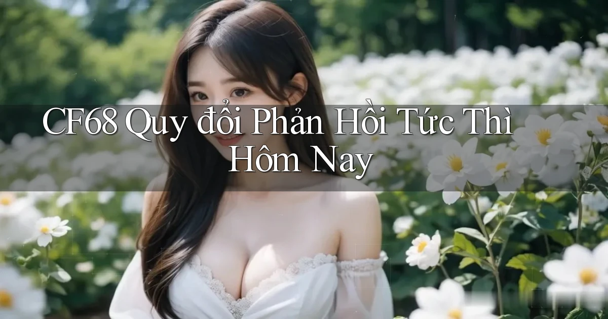 cf68 quy đổi phản hồi tức thì hôm nay