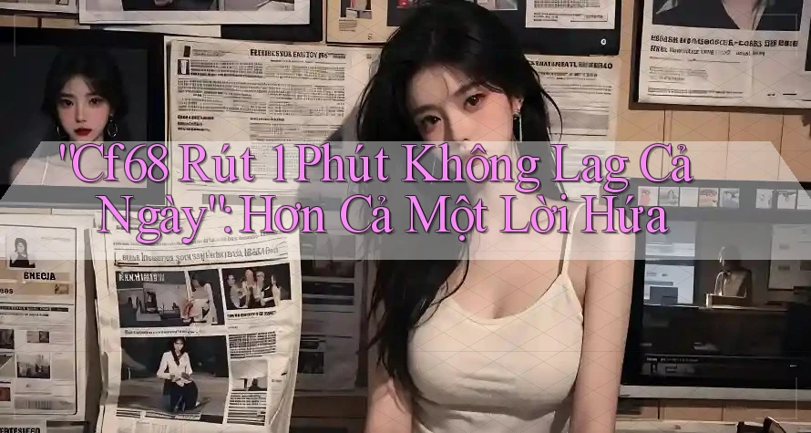 “Cf68 Rút 1 Phút Không Lag Cả Ngày”: Hơn Cả Một Lời Hứa “Cf68 Rút 1 Phút Không Lag Cả Ngày”: Hơn Cả Một Lời Hứa
