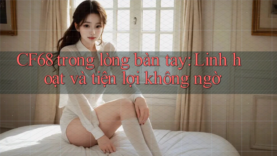 CF68 trong lòng bàn tay: Linh hoạt và tiện lợi không ngờ CF68 trong lòng bàn tay: Linh hoạt và tiện lợi không ngờ