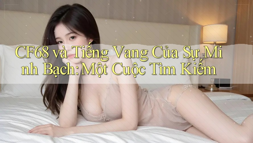 CF68 và Tiếng Vang Của Sự Minh Bạch: Một Cuộc Tìm Kiếm CF68 và Tiếng Vang Của Sự Minh Bạch: Một Cuộc Tìm Kiếm