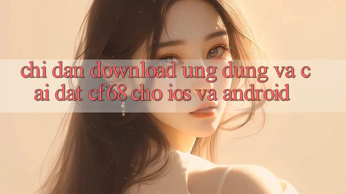Chỉ dẫn Download Ứng dụng Và Cài Đặt cf68 Cho iOS và Android