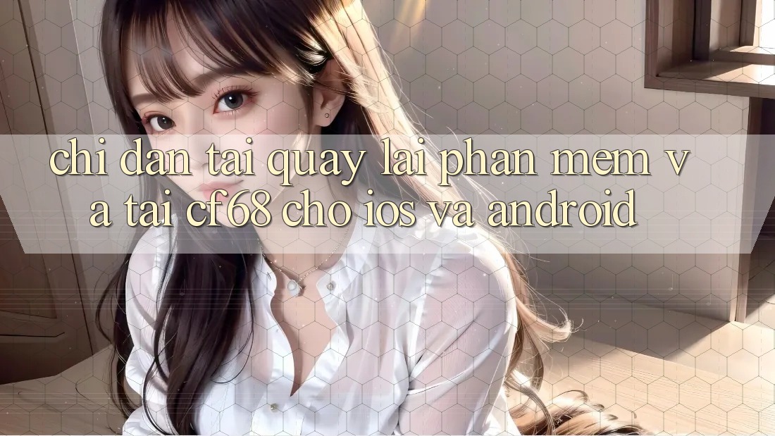 Chỉ dẫn Tải quay lại Phần mềm Và Tải cf68 Cho iOS và Android Chỉ dẫn Tải quay lại Phần mềm Và Tải cf68 Cho iOS và Android