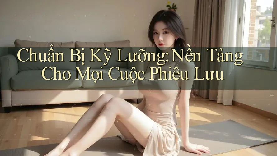 Chuẩn Bị Kỹ Lưỡng: Nền Tảng Cho Mọi Cuộc Phiêu Lưu Chuẩn Bị Kỹ Lưỡng: Nền Tảng Cho Mọi Cuộc Phiêu Lưu