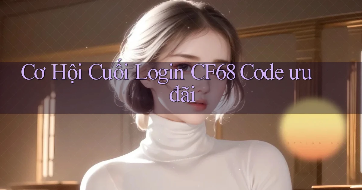 cơ hội cuối login cf68 code ưu đãi