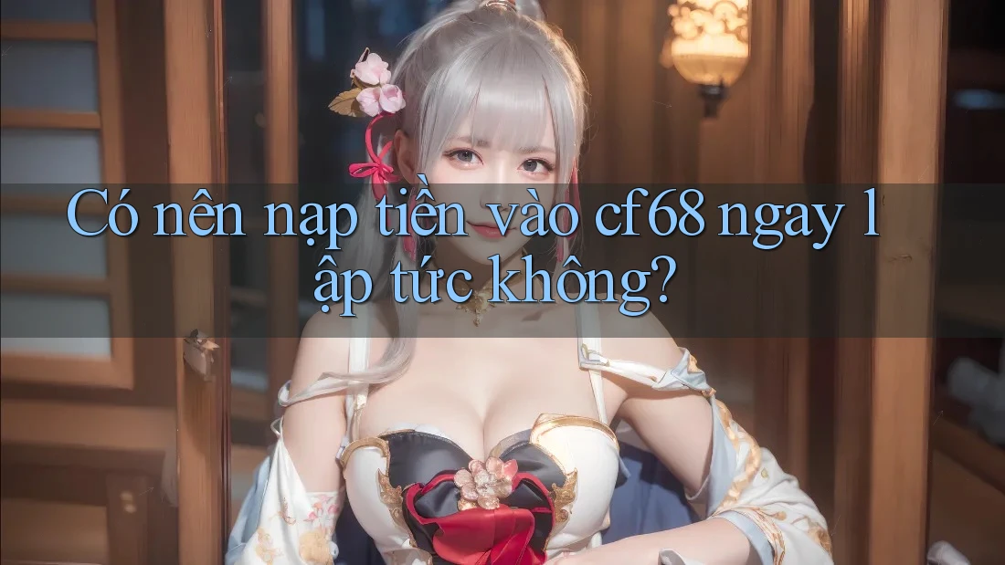 Có nên nạp tiền vào cf68 ngay lập tức không? Có nên nạp tiền vào cf68 ngay lập tức không?