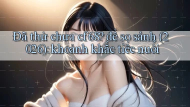 Đã thử chưa cf68 để so sánh (2026) khoảnh khắc tiếc nuối