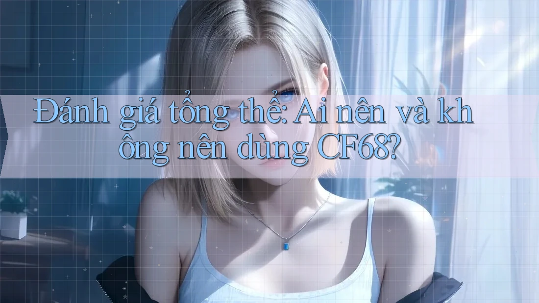 Đánh giá tổng thể: Ai nên và không nên dùng CF68?