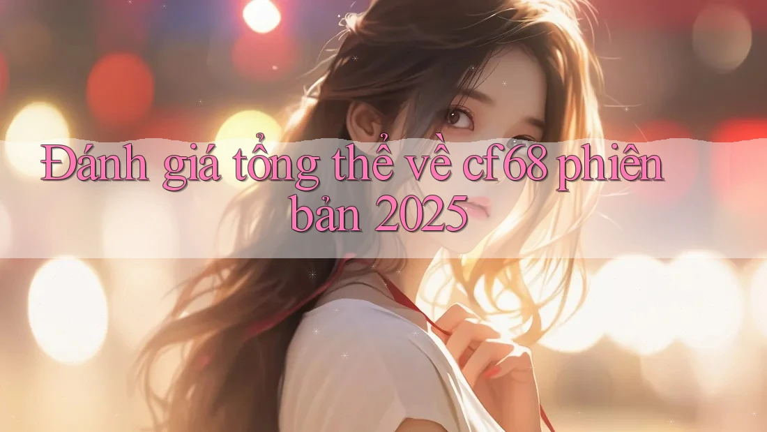 Đánh giá tổng thể về cf68 phiên bản 2025 Đánh giá tổng thể về cf68 phiên bản 2025
