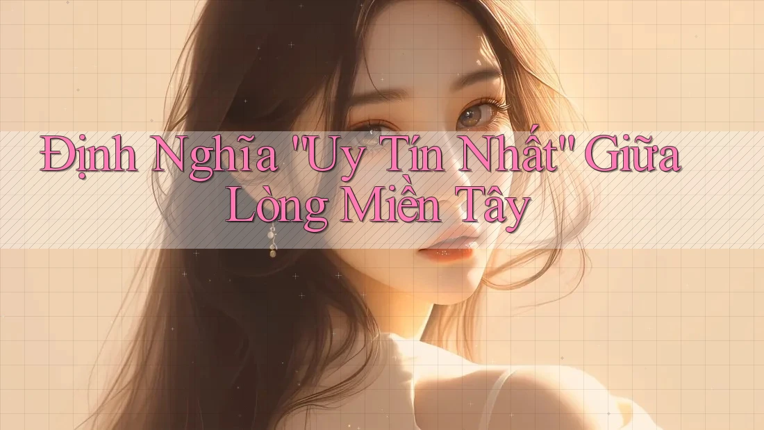 Định Nghĩa “Uy Tín Nhất” Giữa Lòng Miền Tây