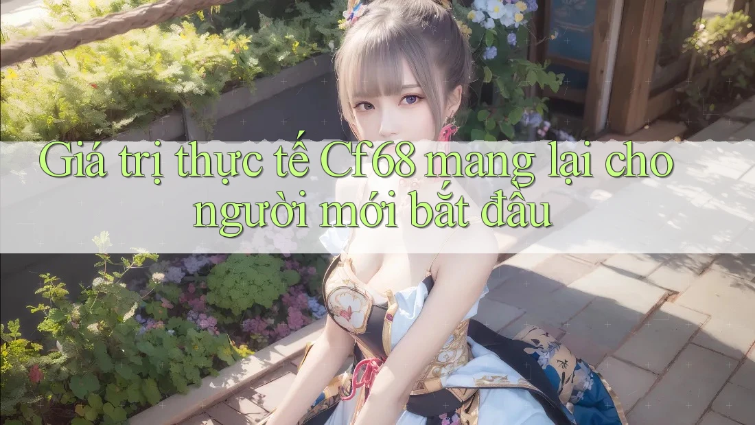 Giá trị thực tế Cf68 mang lại cho người mới bắt đầu Giá trị thực tế Cf68 mang lại cho người mới bắt đầu