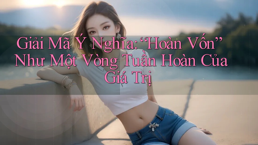 Giải Mã Ý Nghĩa: “Hoàn Vốn” Như Một Vòng Tuần Hoàn Của Giá Trị Giải Mã Ý Nghĩa: “Hoàn Vốn” Như Một Vòng Tuần Hoàn Của Giá Trị