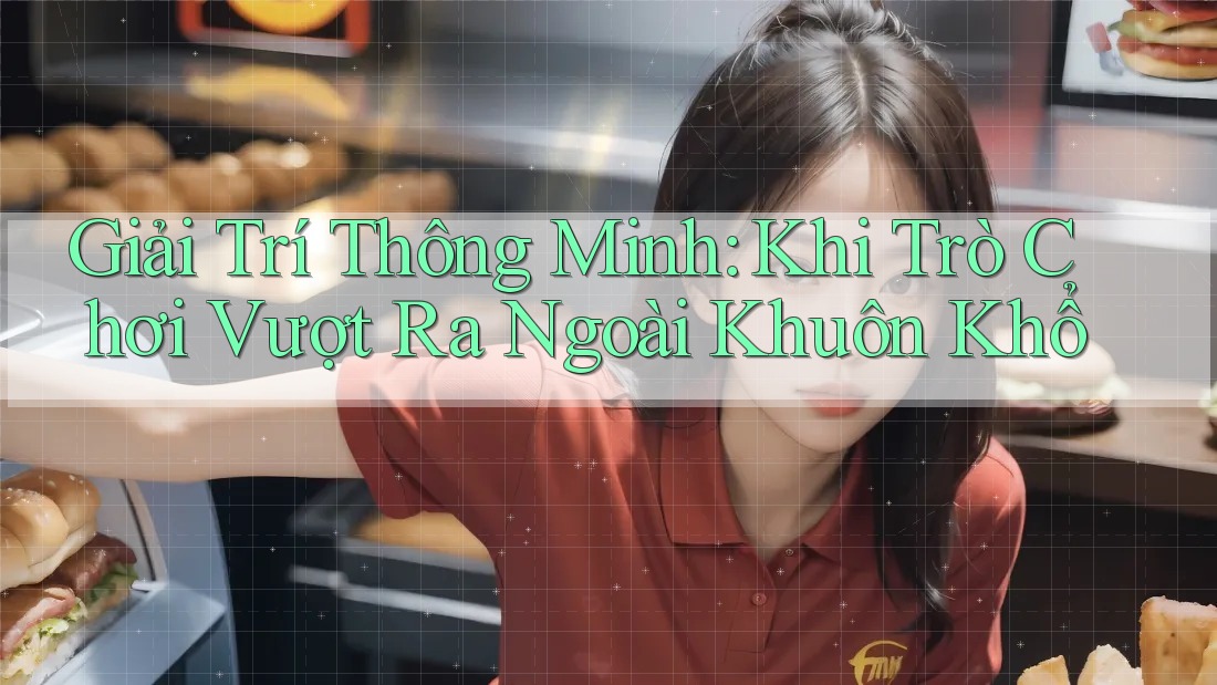 Giải Trí Thông Minh: Khi Trò Chơi Vượt Ra Ngoài Khuôn Khổ Giải Trí Thông Minh: Khi Trò Chơi Vượt Ra Ngoài Khuôn Khổ