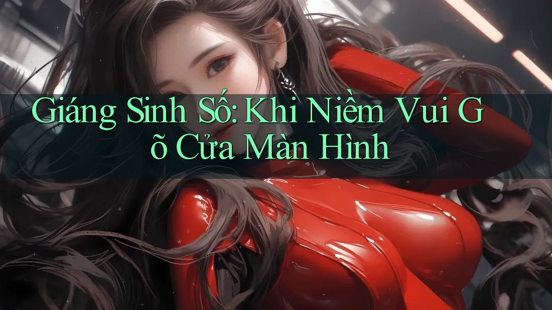 Giáng Sinh Số: Khi Niềm Vui Gõ Cửa Màn Hình Giáng Sinh Số: Khi Niềm Vui Gõ Cửa Màn Hình