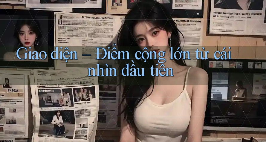 Giao diện – Điểm cộng lớn từ cái nhìn đầu tiên Giao diện – Điểm cộng lớn từ cái nhìn đầu tiên