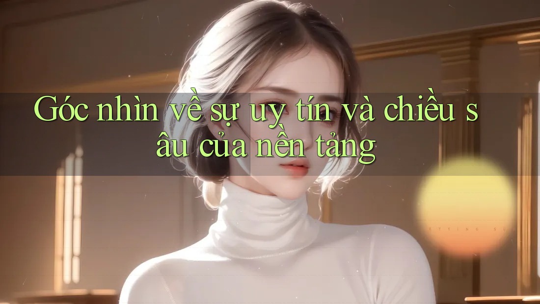 Góc nhìn về sự uy tín và chiều sâu của nền tảng Góc nhìn về sự uy tín và chiều sâu của nền tảng