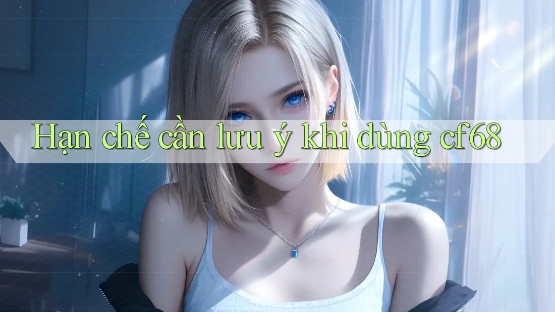 Hạn chế cần lưu ý khi dùng cf68
