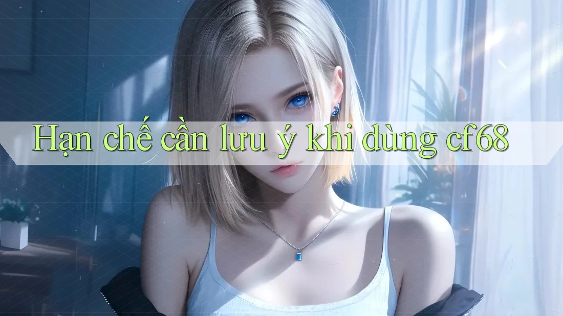 Hạn chế cần lưu ý khi dùng cf68 Hạn chế cần lưu ý khi dùng cf68