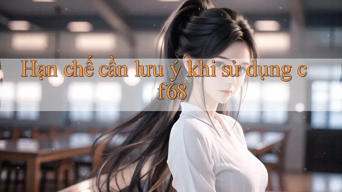 Hạn chế cần lưu ý khi sử dụng cf68 Hạn chế cần lưu ý khi sử dụng cf68