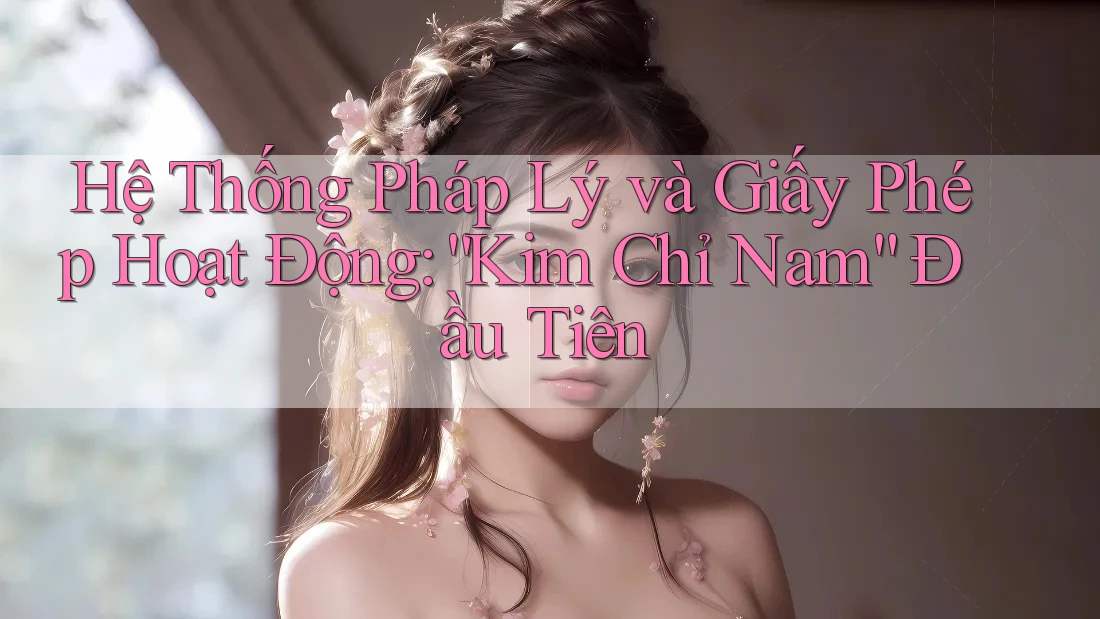 Hệ Thống Pháp Lý và Giấy Phép Hoạt Động: “Kim Chỉ Nam” Đầu Tiên
