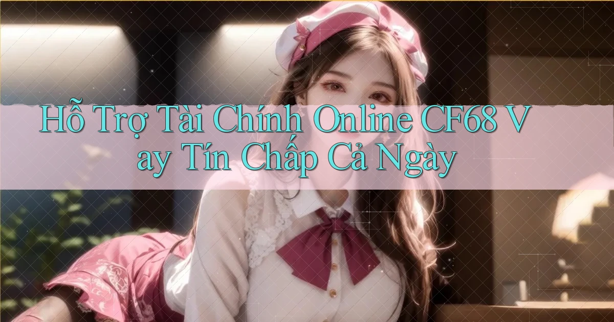 hỗ trợ tài chính online cf68 vay tín chấp cả ngày