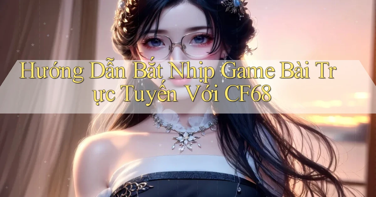 hướng dẫn bắt nhịp game bài trực tuyến với cf68
