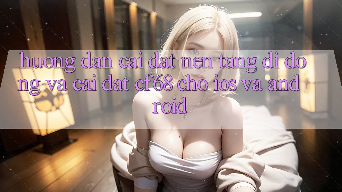 Hướng Dẫn Cài đặt Nền tảng di động Và Cài Đặt cf68 Cho iOS và Android Hướng Dẫn Cài đặt Nền tảng di động Và Cài Đặt cf68 Cho iOS và Android