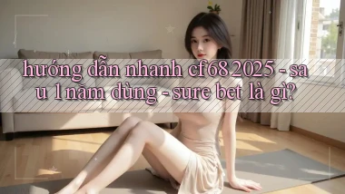 hướng dẫn nhanh cf68 2025   sau 1 năm dùng   sure bet là gì