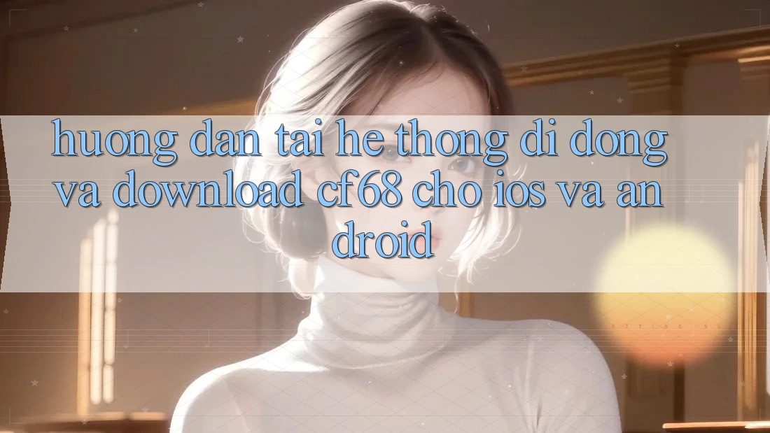 Hướng dẫn Tải Hệ thống di động Và Download cf68 Cho iOS và Android Hướng dẫn Tải Hệ thống di động Và Download cf68 Cho iOS và Android