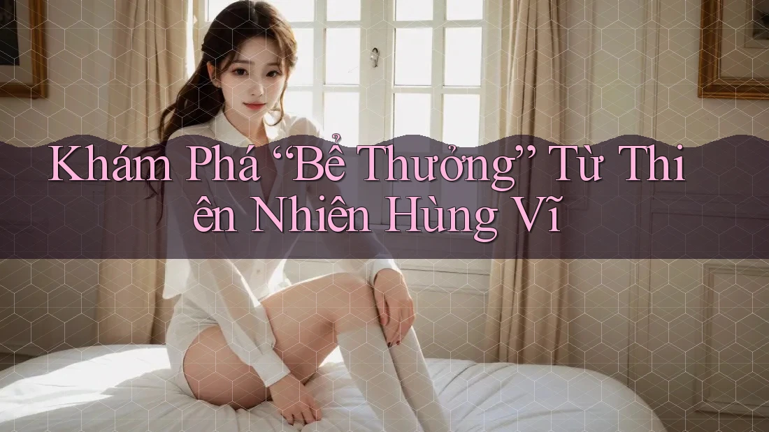 Khám Phá “Bể Thưởng” Từ Thiên Nhiên Hùng Vĩ Khám Phá “Bể Thưởng” Từ Thiên Nhiên Hùng Vĩ