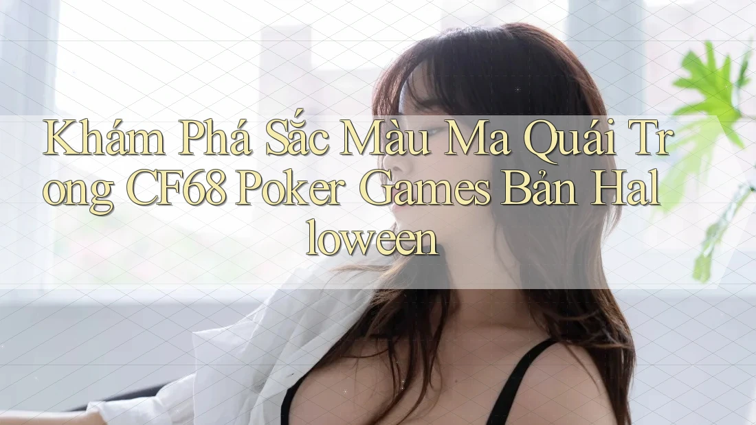 Khám Phá Sắc Màu Ma Quái Trong CF68 Poker Games Bản Halloween Khám Phá Sắc Màu Ma Quái Trong CF68 Poker Games Bản Halloween