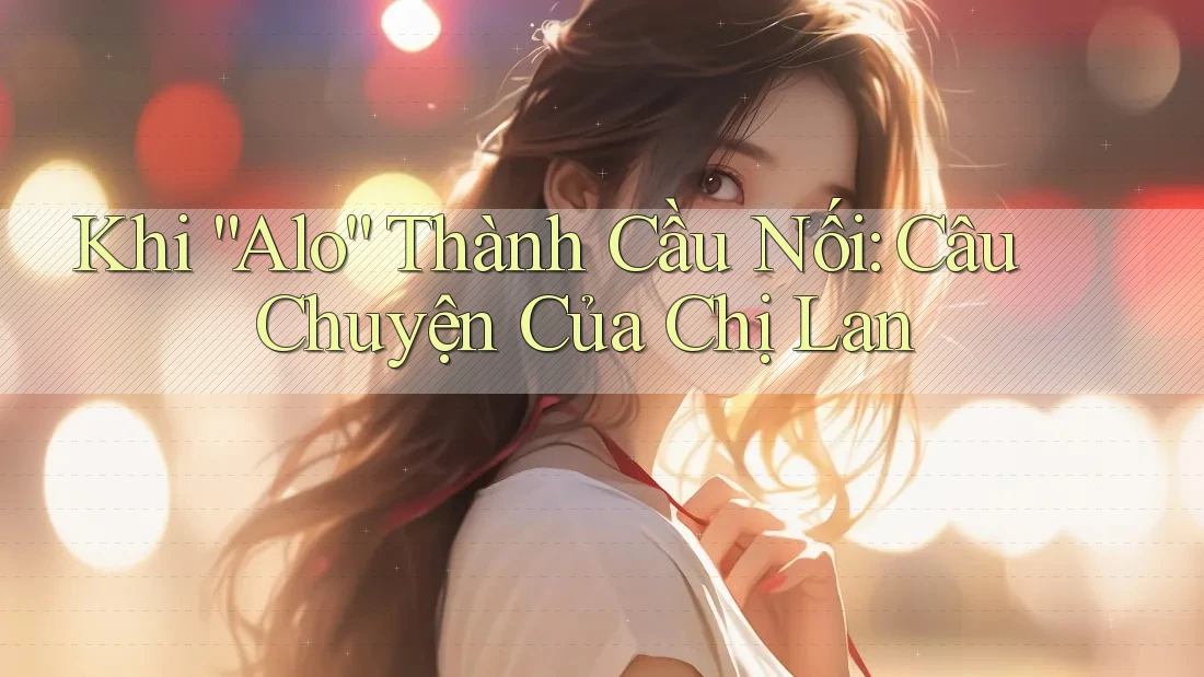 Khi “Alo” Thành Cầu Nối: Câu Chuyện Của Chị Lan Khi “Alo” Thành Cầu Nối: Câu Chuyện Của Chị Lan