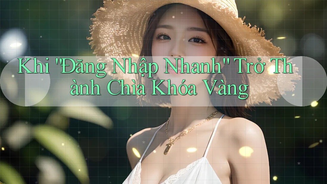 Khi “Đăng Nhập Nhanh” Trở Thành Chìa Khóa Vàng Khi “Đăng Nhập Nhanh” Trở Thành Chìa Khóa Vàng