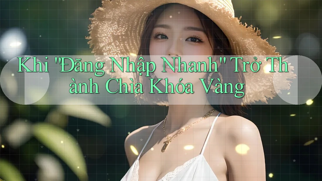 Khi “Đăng Nhập Nhanh” Trở Thành Chìa Khóa Vàng