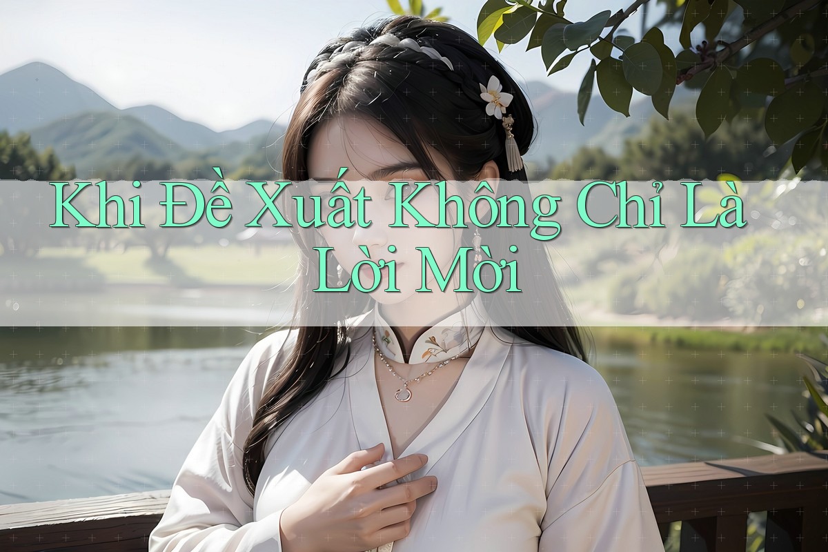 Khi Đề Xuất Không Chỉ Là Lời Mời Khi Đề Xuất Không Chỉ Là Lời Mời