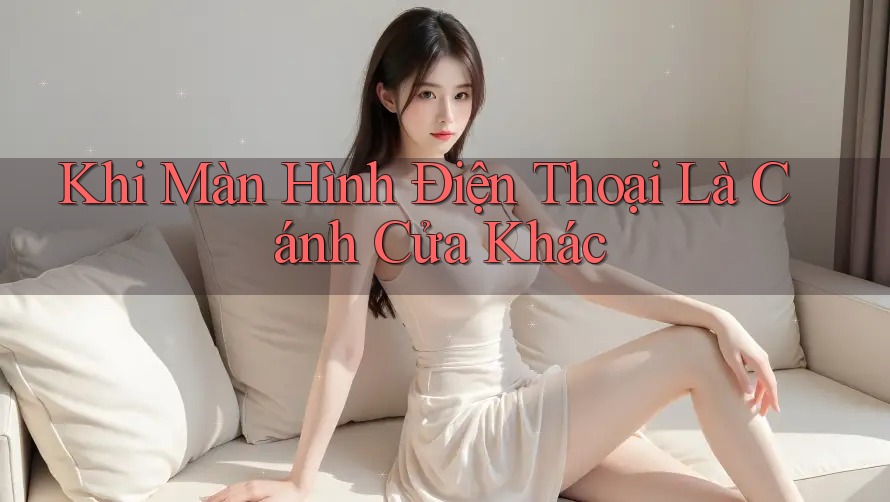Khi Màn Hình Điện Thoại Là Cánh Cửa Khác Khi Màn Hình Điện Thoại Là Cánh Cửa Khác