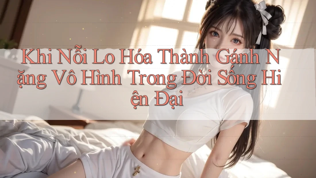 Khi Nỗi Lo Hóa Thành Gánh Nặng Vô Hình Trong Đời Sống Hiện Đại Khi Nỗi Lo Hóa Thành Gánh Nặng Vô Hình Trong Đời Sống Hiện Đại