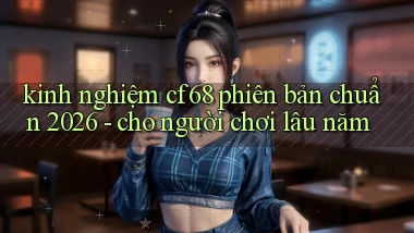 kinh nghiệm cf68 phiên bản chuẩn 2026   cho người chơi lâu năm