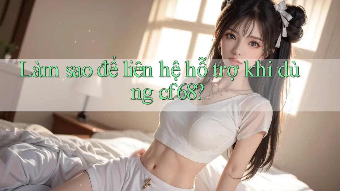 Làm sao để liên hệ hỗ trợ khi dùng cf68? Làm sao để liên hệ hỗ trợ khi dùng cf68?