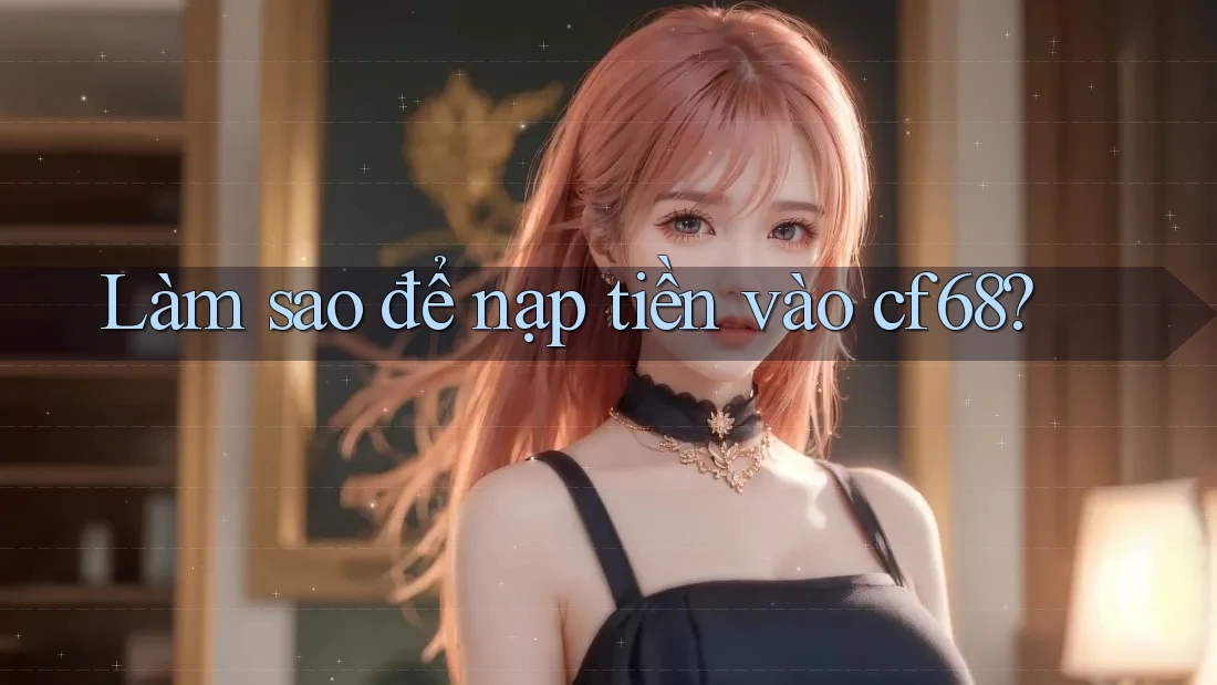 Làm sao để nạp tiền vào cf68? Làm sao để nạp tiền vào cf68?