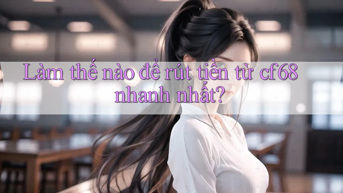Làm thế nào để rút tiền từ cf68 nhanh nhất? Làm thế nào để rút tiền từ cf68 nhanh nhất?