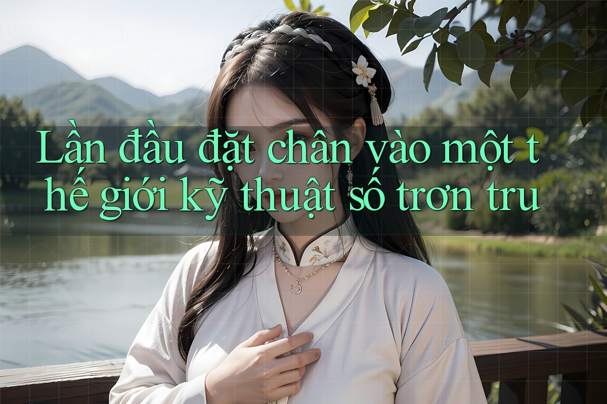 Lần đầu đặt chân vào một thế giới kỹ thuật số trơn tru Lần đầu đặt chân vào một thế giới kỹ thuật số trơn tru