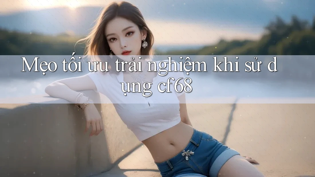 Mẹo tối ưu trải nghiệm khi sử dụng cf68