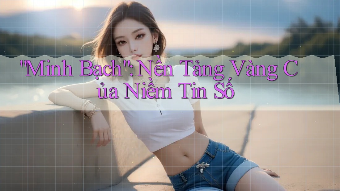 “Minh Bạch”: Nền Tảng Vàng Của Niềm Tin Số