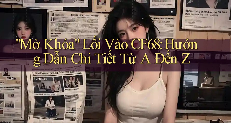 “Mở Khóa” Lối Vào CF68: Hướng Dẫn Chi Tiết Từ A Đến Z “Mở Khóa” Lối Vào CF68: Hướng Dẫn Chi Tiết Từ A Đến Z