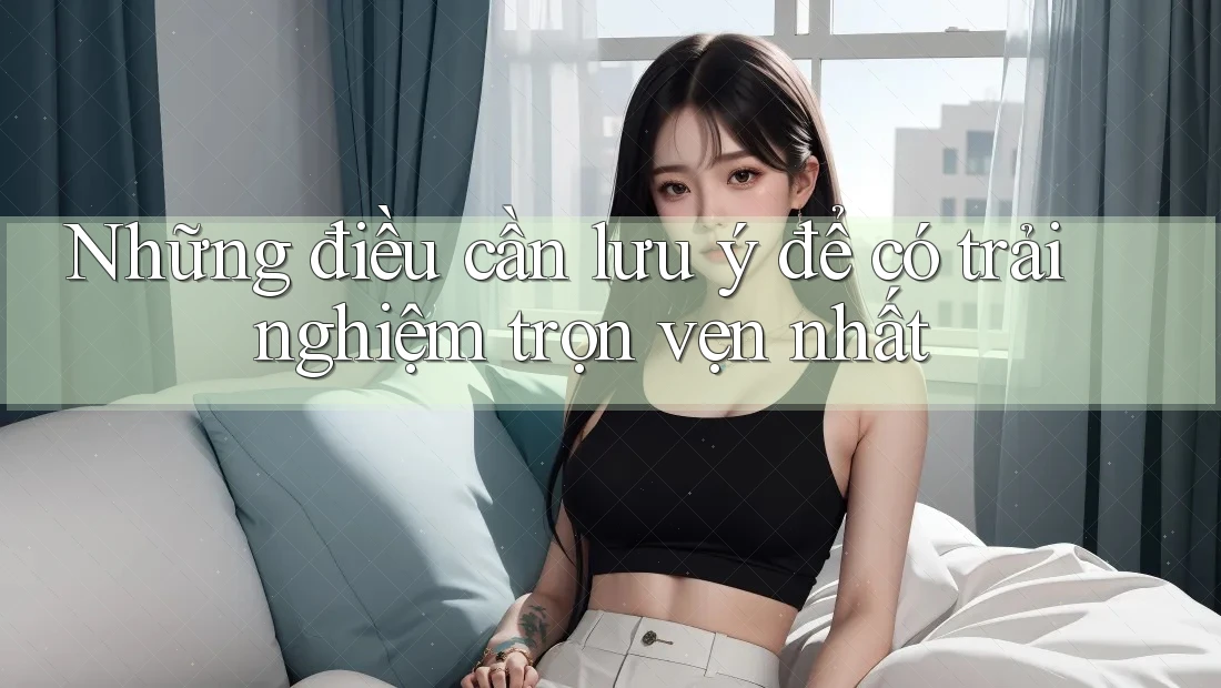 Những điều cần lưu ý để có trải nghiệm trọn vẹn nhất Những điều cần lưu ý để có trải nghiệm trọn vẹn nhất