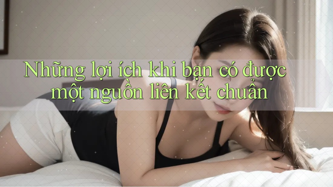 Những lợi ích khi bạn có được một nguồn liên kết chuẩn