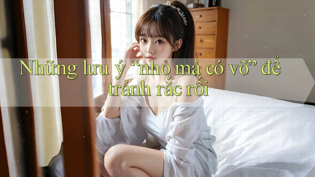 Những lưu ý “nhỏ mà có võ” để tránh rắc rối Những lưu ý “nhỏ mà có võ” để tránh rắc rối