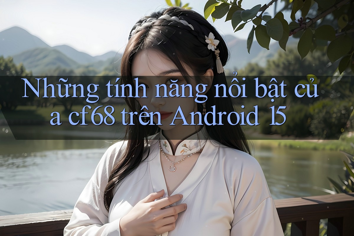 Những tính năng nổi bật của cf68 trên Android 15