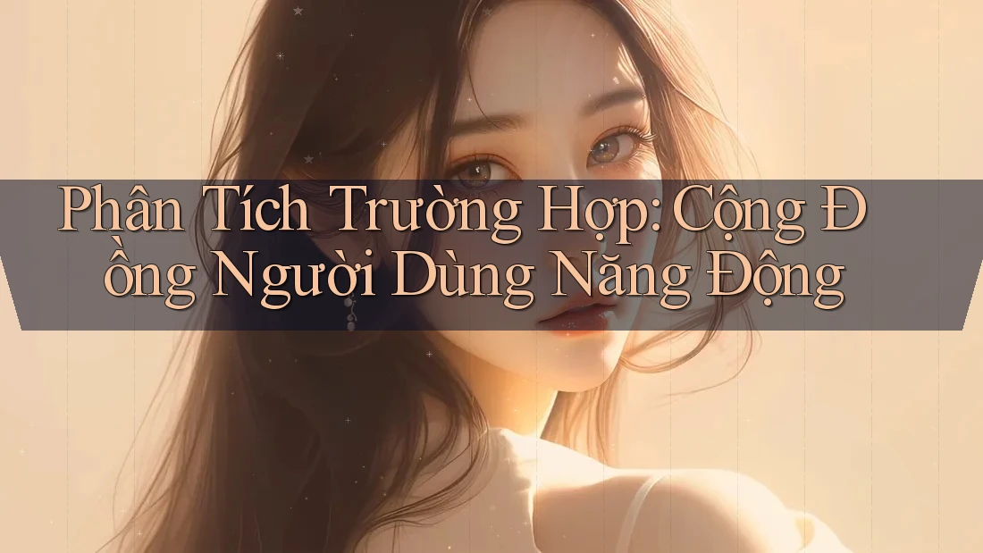 Phân Tích Trường Hợp: Cộng Đồng Người Dùng Năng Động Phân Tích Trường Hợp: Cộng Đồng Người Dùng Năng Động